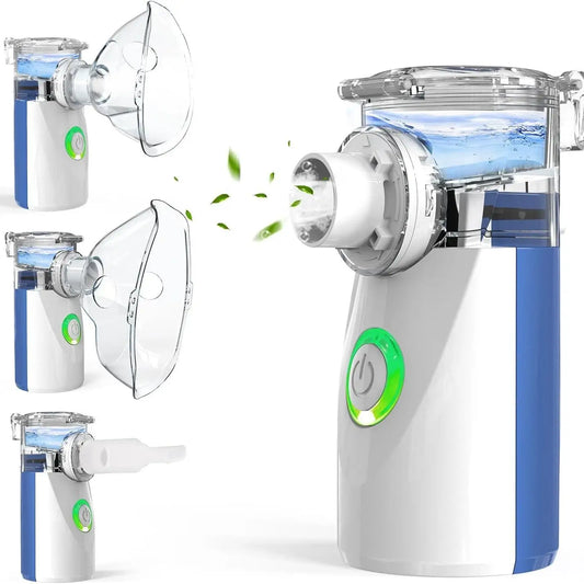 Nebulizador Recargable 2 Máscaras para niños y adultos