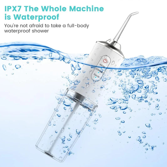 Irrigador Oral+ regalo Esterilizador de cepillos con Luz ultravioleta